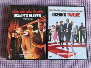 Ocean's Eleven + Twelve DVD - Pitt - Clooney