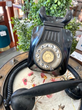 Teléfono Baquelita Vintage Telefónica Años 50