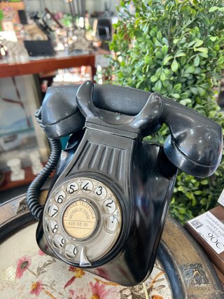 Teléfono Baquelita Vintage Telefónica Años 50