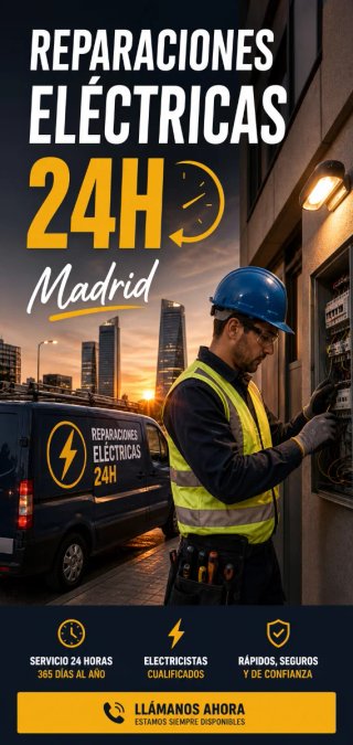 Electricista en Madrid