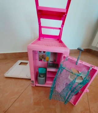Camper Barbie Rosa