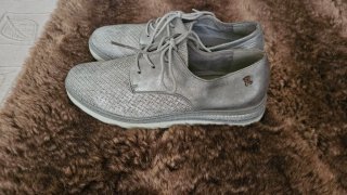 Zapatos Refresh plateados talla 39