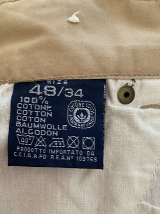 Pantaloni uomo Ever Best tg 48 cotone e omaggio