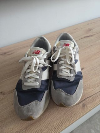 New Balance 237 Grigio/Blu Taglia 44.5