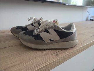 New Balance 237 Grigio/Blu Taglia 44.5