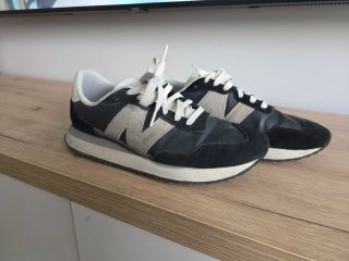 New Balance 237 nere grigie taglia 44.5