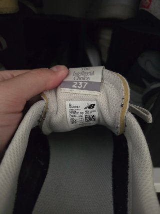 New Balance 237 nere grigie taglia 44.5