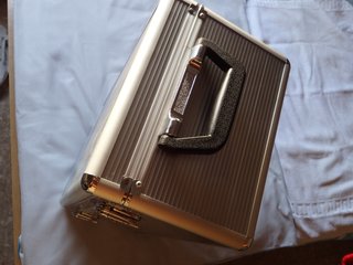Maletín Aluminio para Disquetes