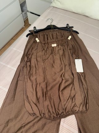 Conjunto marrón talla única