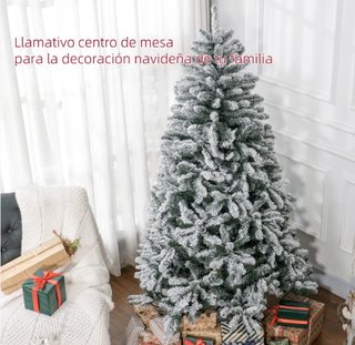 Árbol de Navidad Nevado Artificial 180cm