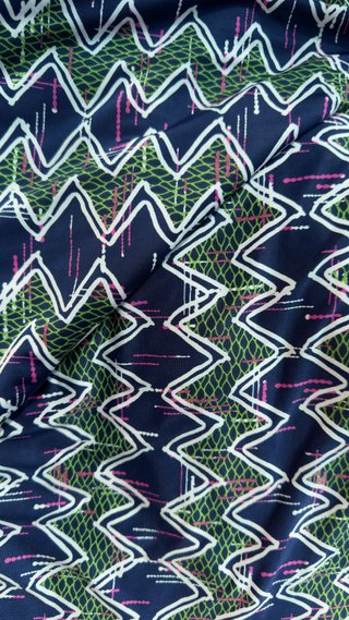 Jersey viscosa fantasia zig zag