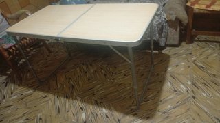 Mesa plegable camping para 4-6 personas Decathlon