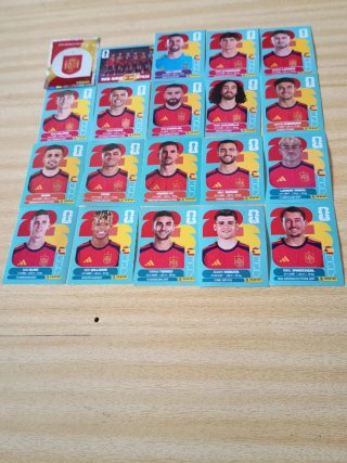 Cromos Selección Española COMPLETA Mundial 2026