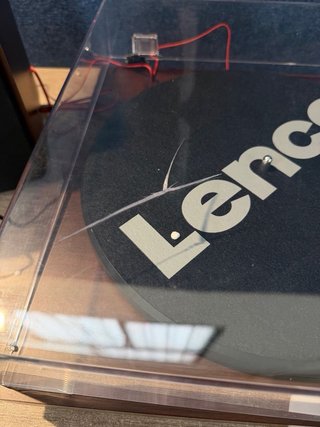 Tocadiscos Lenco LS-600WA Negro Marrón