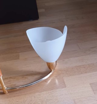 Lámpara de techo moderna 3 tulipas