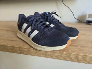 Adidas blu taglia 44 2/3