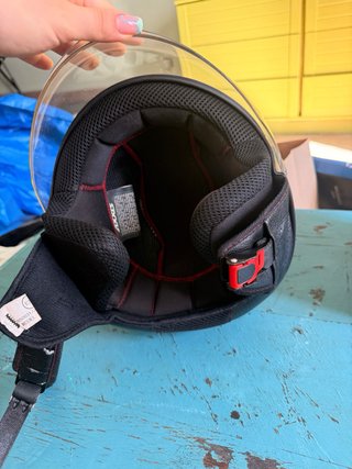 Casco Axxis Square Sólido Abierto