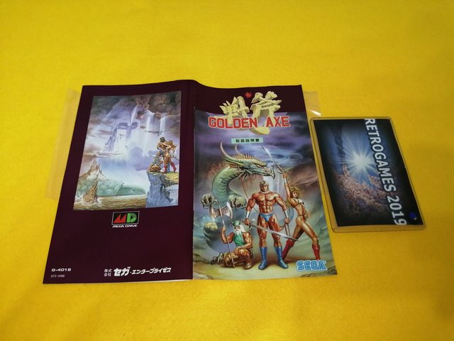 GOLDEN AXE Sega Mega Drive / Genesis