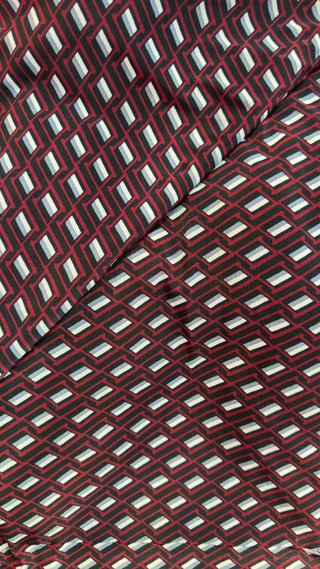 Jersey viscosa fantasia geometrica