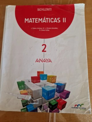 Matemáticas II 2 Bachillerato
