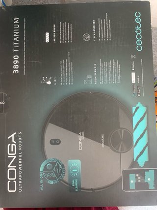 Robot Aspirador Cecotec Conga 3890 Titanium
