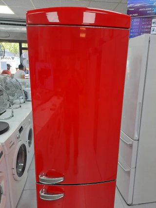 Nevera Roja Estilo Vintage 187,cm Garantía + Envió