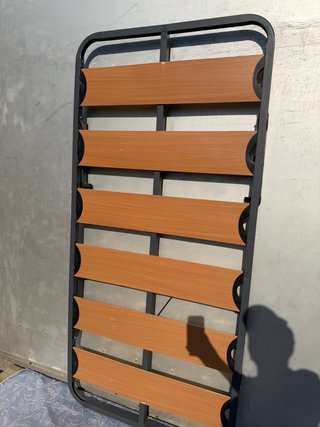 Somier Plegable 90x190cm Metal/Madera