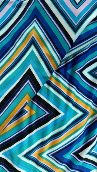 Jersey viscosa fantasia zig-zag