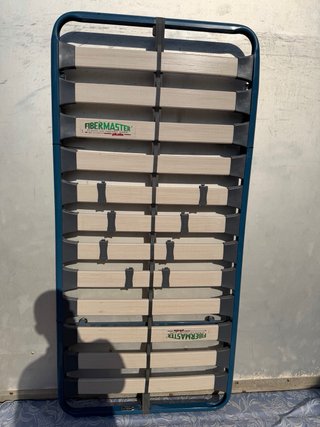 Somier Fibermaster 90x190cm Plegable