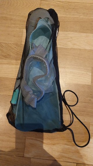 Kit Snorkel Aletas Máscara Tubo SNK 100