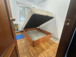 Canapé de madera con Colchón