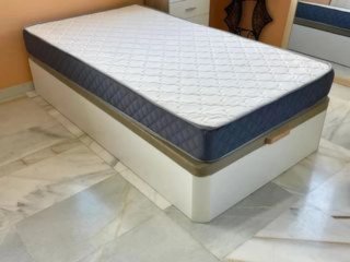 Canapé abatible madera con Colchón