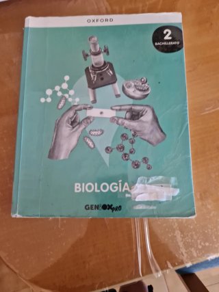 Libro Biología Oxford 2º Bachillerato