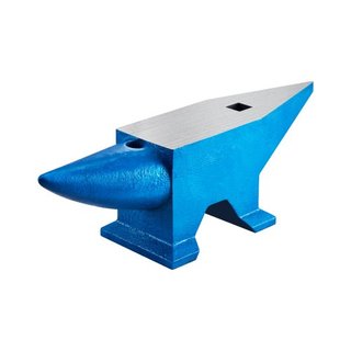 Yunque de Cuerno Único de 132 Lbs Yunque de Acero Fundido para Venta Herramientas de Acero de Forja con Agujero Redondo y Cuadrado y Equipos Yunque Robusto para Joyeros Durable y Herramienta de Tr...