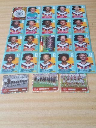 Cromos selección alemana COMPLETA Mundial 2026