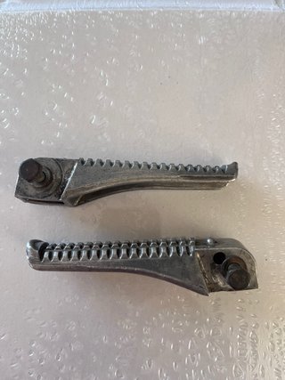Posapiés Moto Metal (2 unidades)