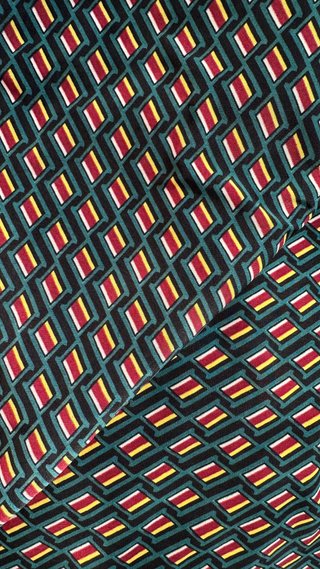 Jersey viscosa fantasia geometrica