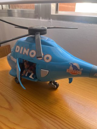 Helicóptero Dinoco Juguete.