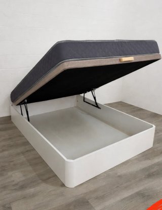 Canapé abatible madera con Colchón