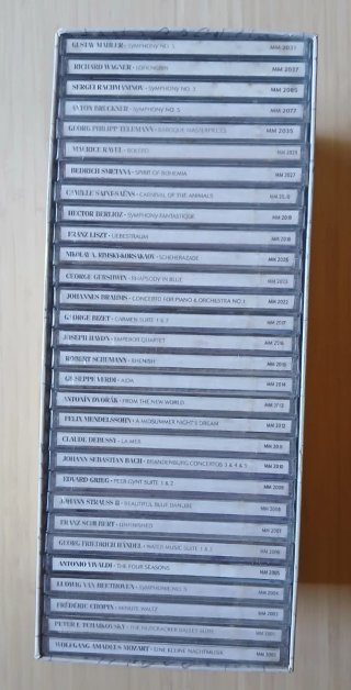 Caja 30 CDs Música Clásica Masters