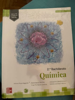 Libro Química 2 Bachillerato