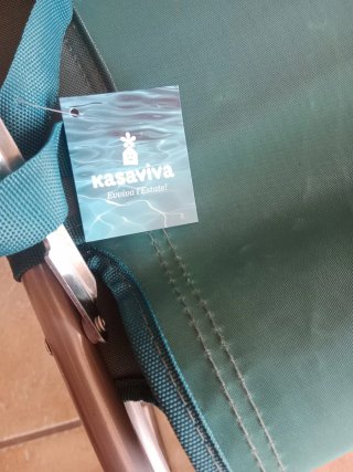 Lettino da spiaggia pieghevole