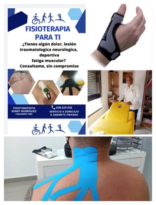 Fisioterapia a domicilio y/o consultorio