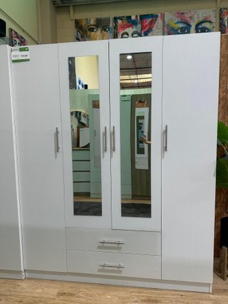 Armario blanco 160cm