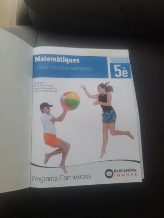 Matemàtiques, 5è Educació Primària Programa Mol...