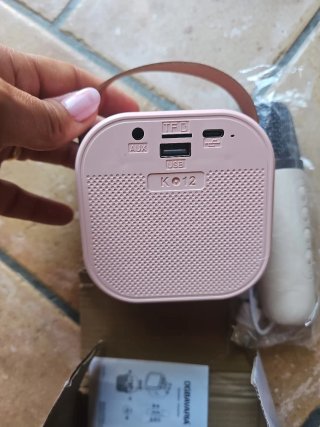 Cassa Karaoke DGBAVARIA con Microfono USB