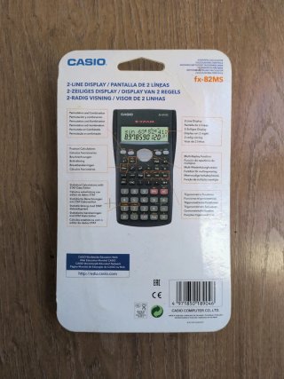 Calculadora Científica Casio fx-82MS - 240 Funcion