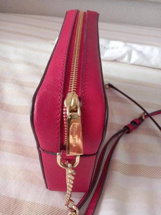Bolso Michael Kors Rosa y Dorado