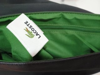 Bolso bandolera Lacoste negro original