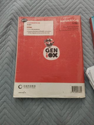 Matemáticas 3 ESO : Geniox